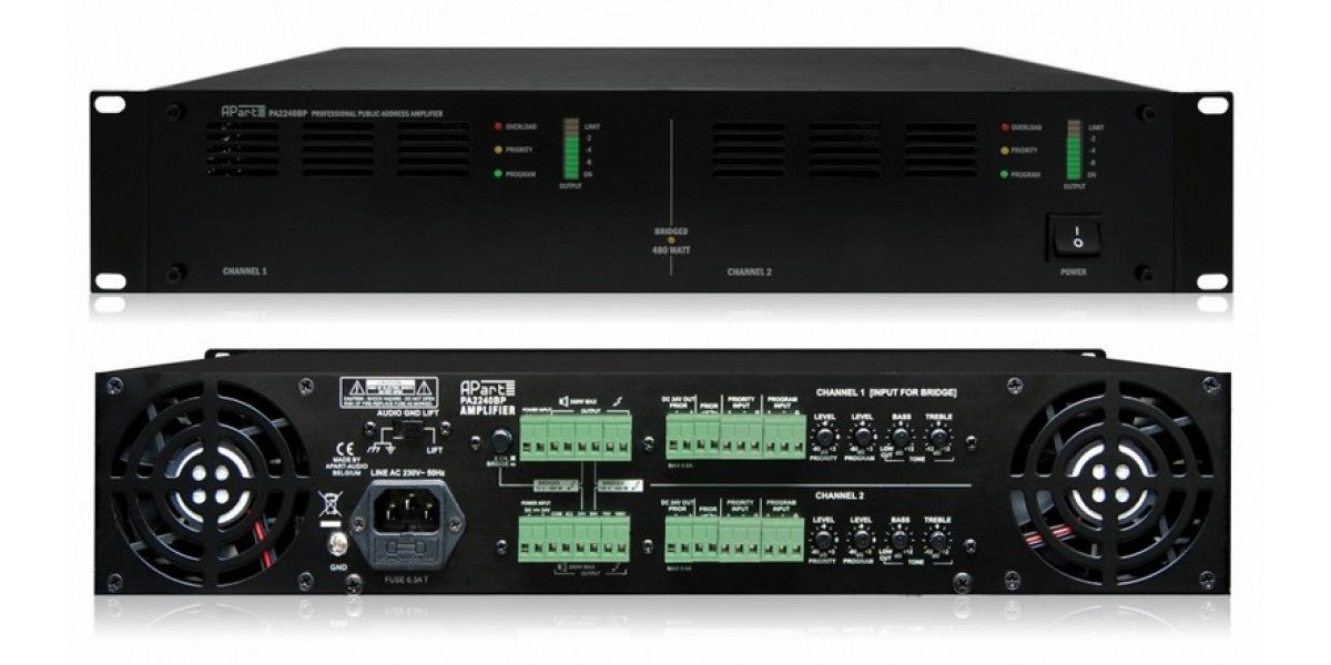 Amplificatur apart pa2240Bp 480w original