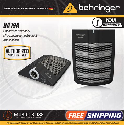 Microphon Behringer BA 19A original