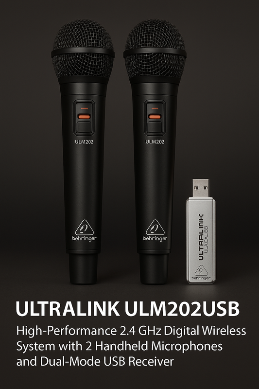 Microphone san file behringer Ulm202usb orginal