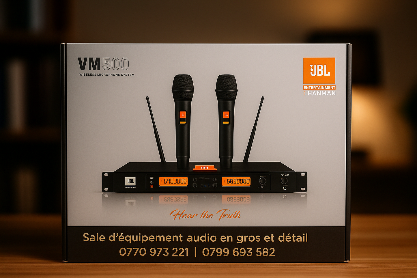 micro sanfile jbl-vm500